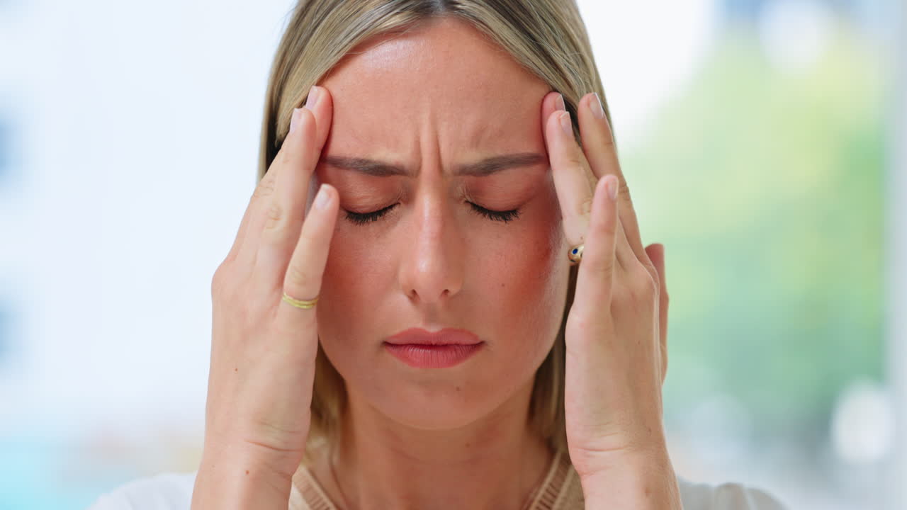 dolor de cabeza, salud mental, estrés