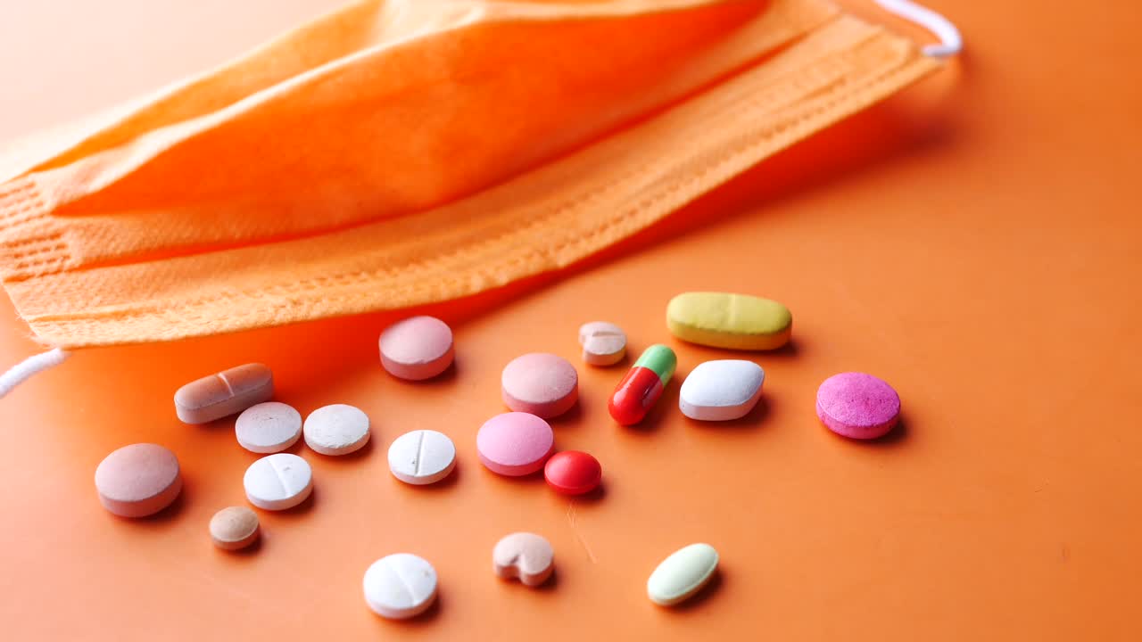 오렌지 마스크와 다양한 약물