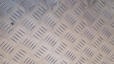 detalle de lámina de aluminio de chapa estriada