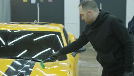 professional car detailing – washing, ceramic coating, and interior cleaning