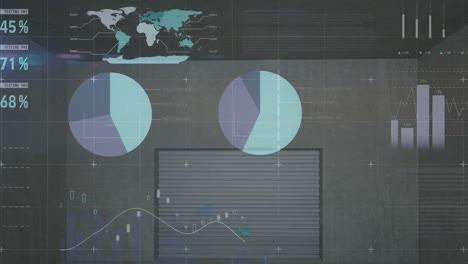 Animation-Von-Statistiken-Auf-Schwarzem-Hintergrund