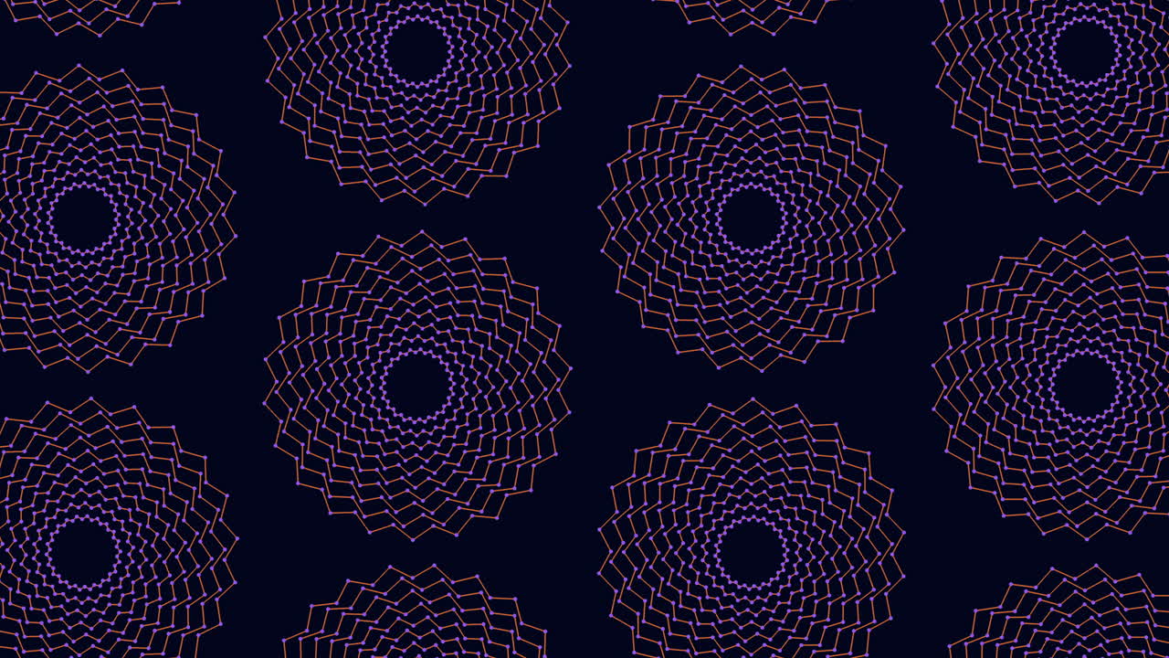 Mesmerizing black and green spiral pattern on dark background