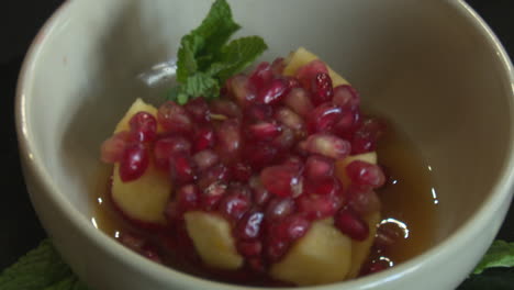 pomegranate and apple salad