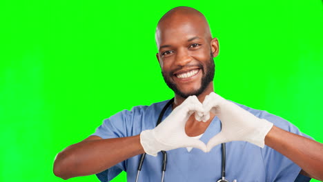 Heart,-green-screen-doctor