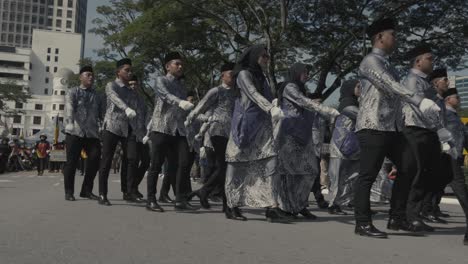 celeberation of sarawak governor birthday ,12 october 2024,was held at kuching with so many goverment agencies take part in the parade and also sarawak culture tribe with they traditional costume.