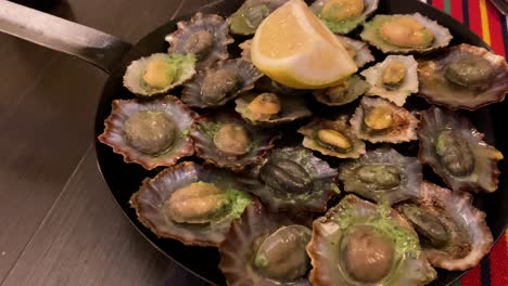 Grilled-limpets-,-Madeira-Island,-Portugal