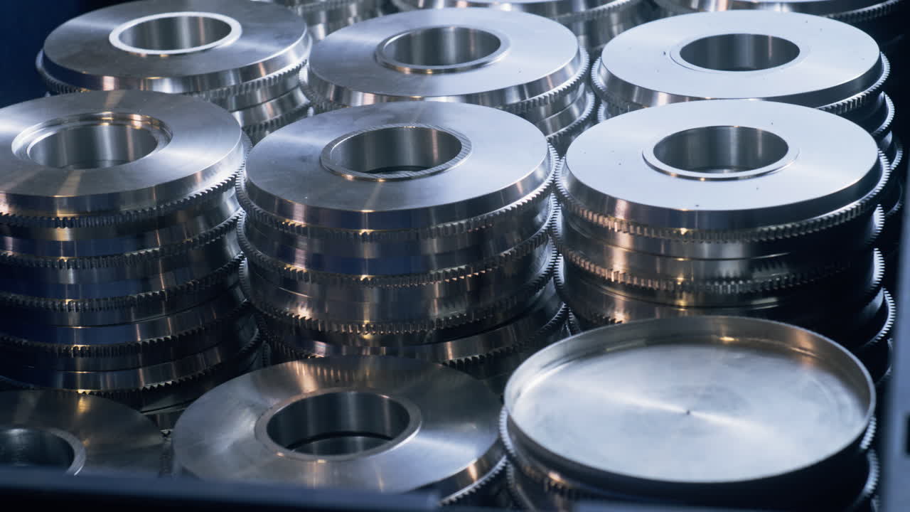 полки с разрезанными и полированными линзовыми изделиями