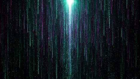 particles green pink event game trailer titles cinematic concert stage background loop