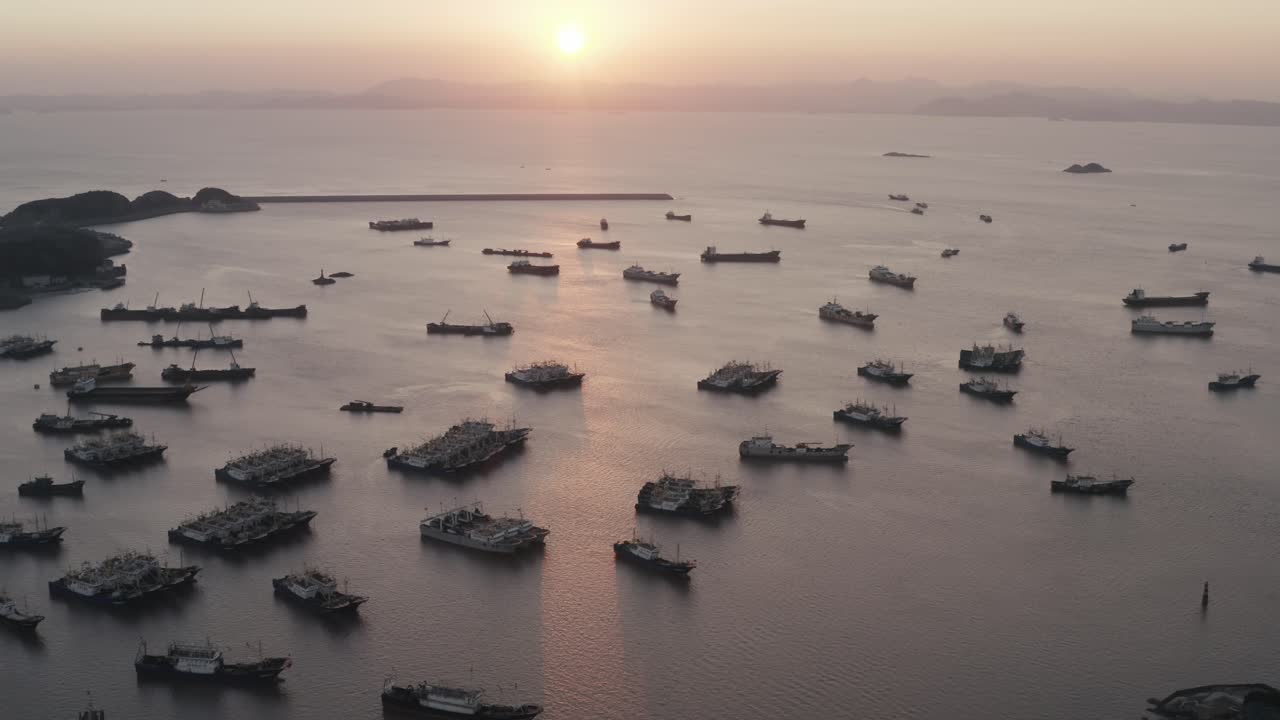 바다에서 시 보트, 타이저우, 제지앙.