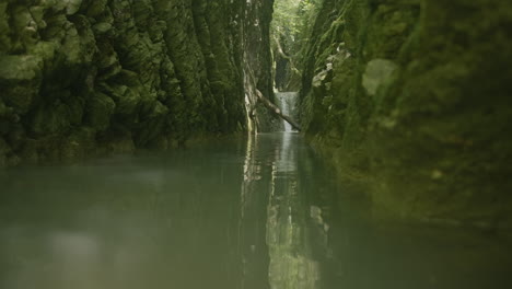 serene canyon waterfall