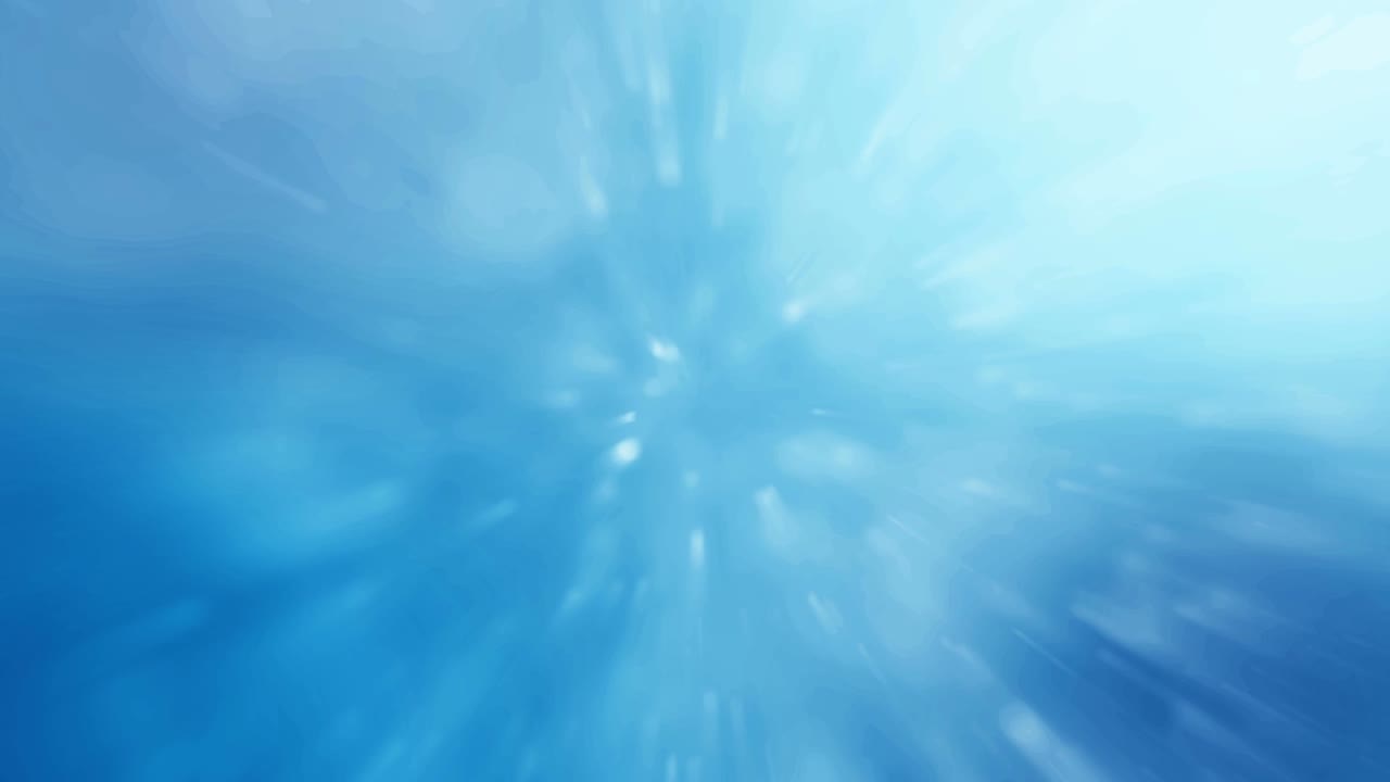 Abstract shiny blue animated background. Seamless loop