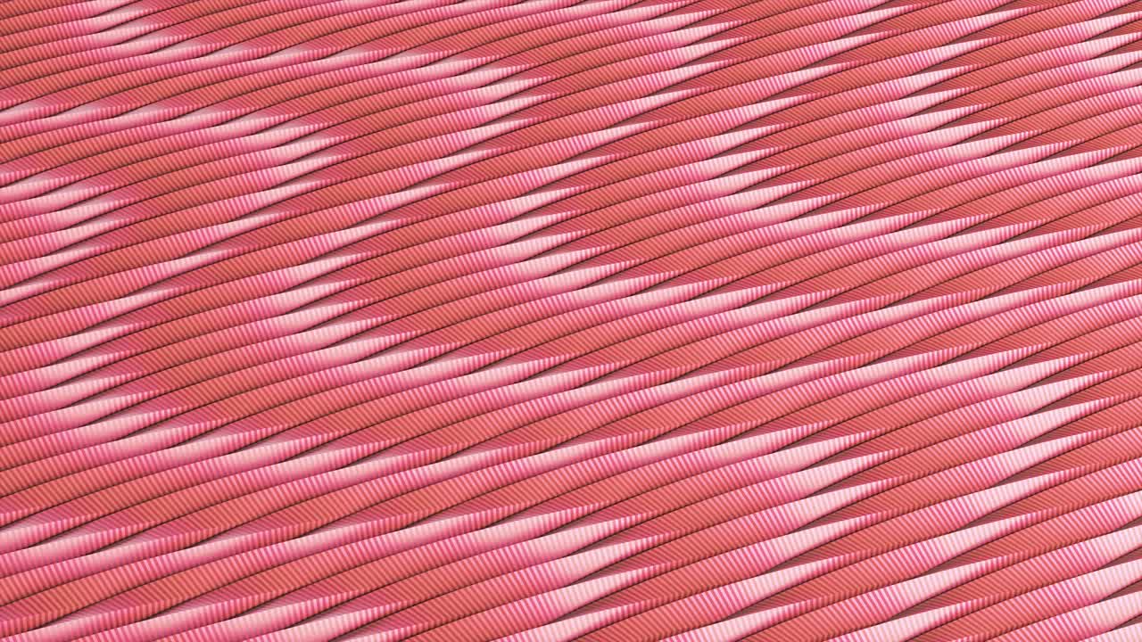 un bucle de rayas onduladas coloridas