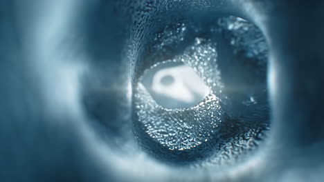 Abstract Ice Tunnel