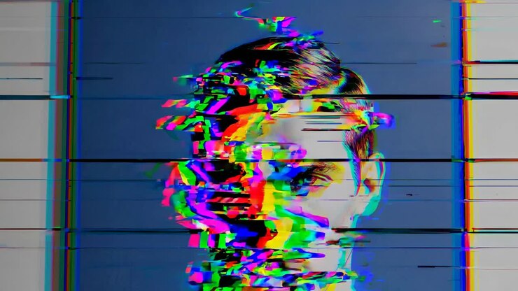 Abstract Portrait of a Man