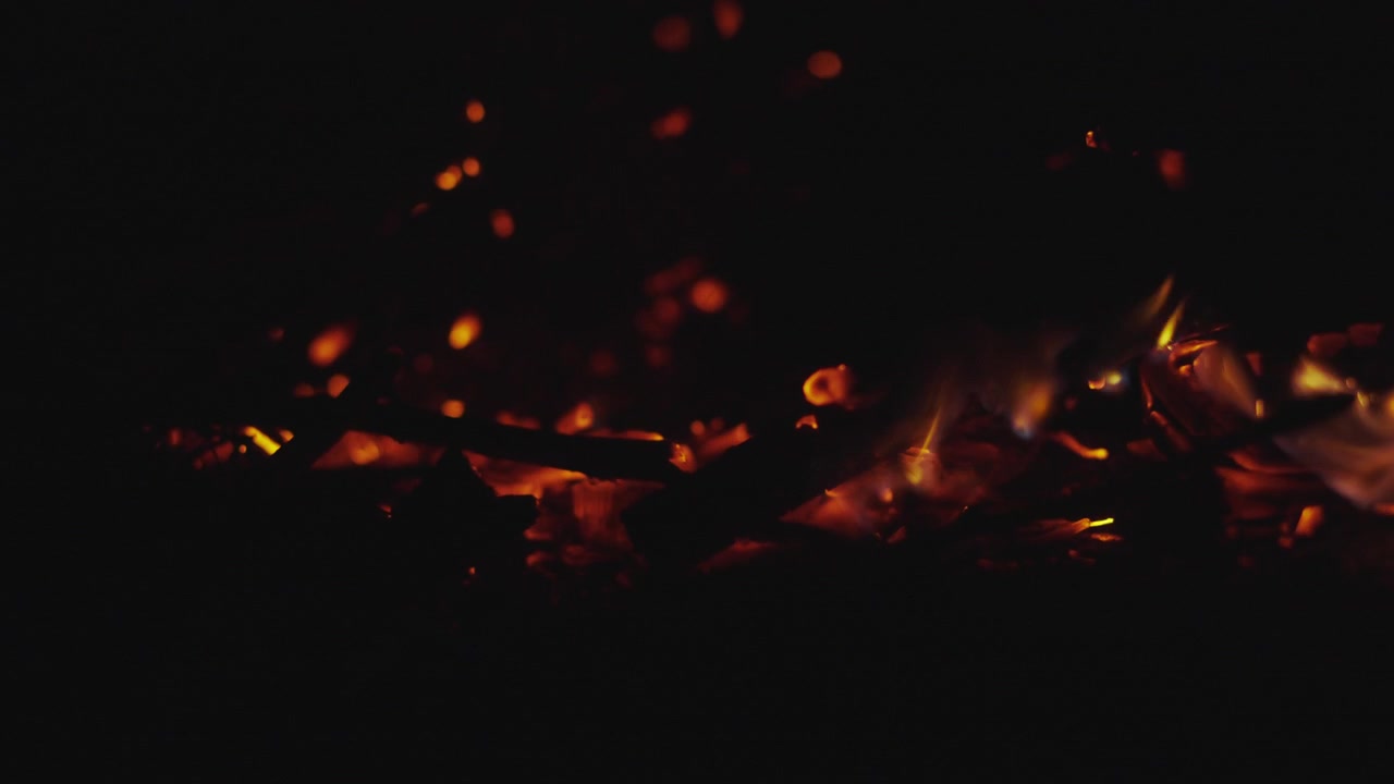 Campfire at Night