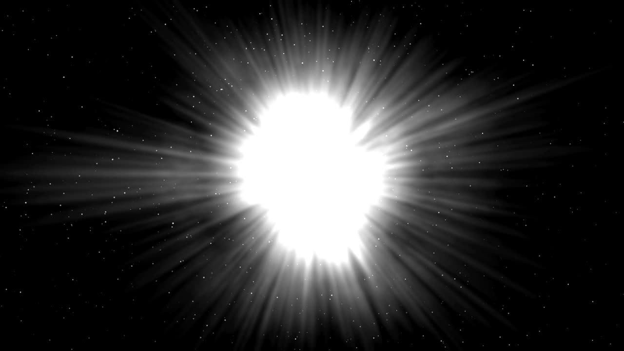 중앙에 반이는 빛을 가진 추상적인 배경.