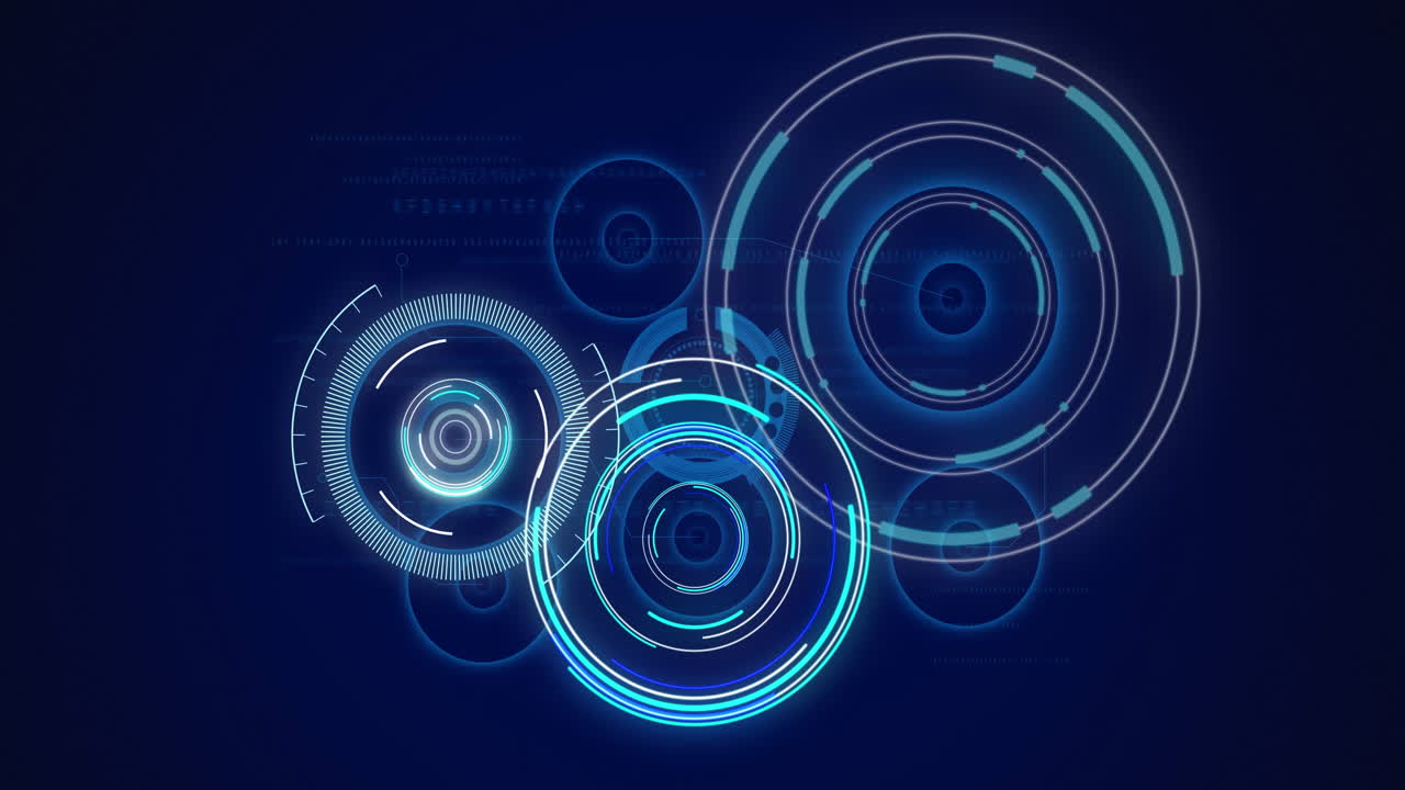 animación de escaneos y procesamiento de datos