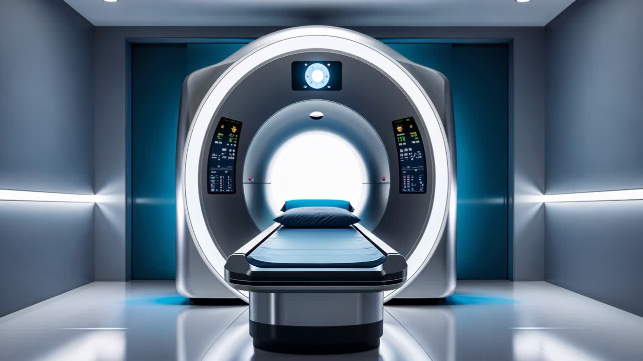 CT Scanner in a Modern Hospital