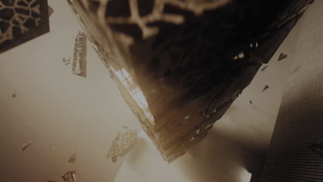 Ancient alien origin monolith