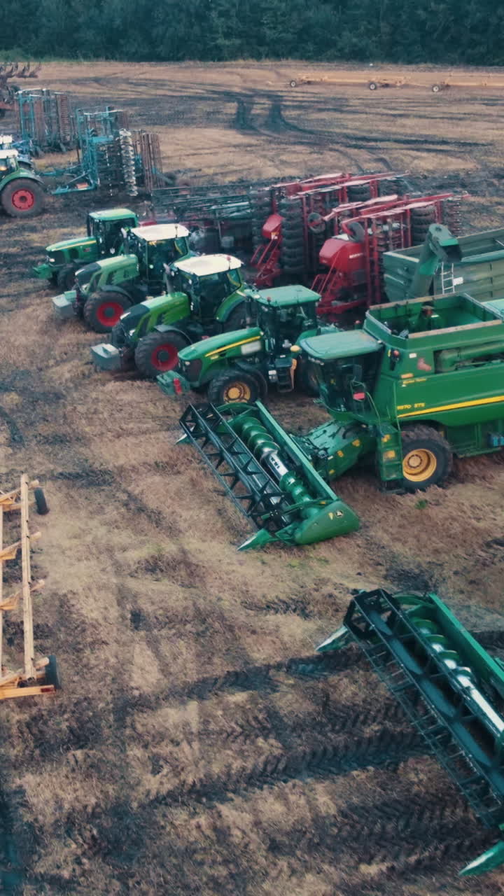 Agricultural machinery field