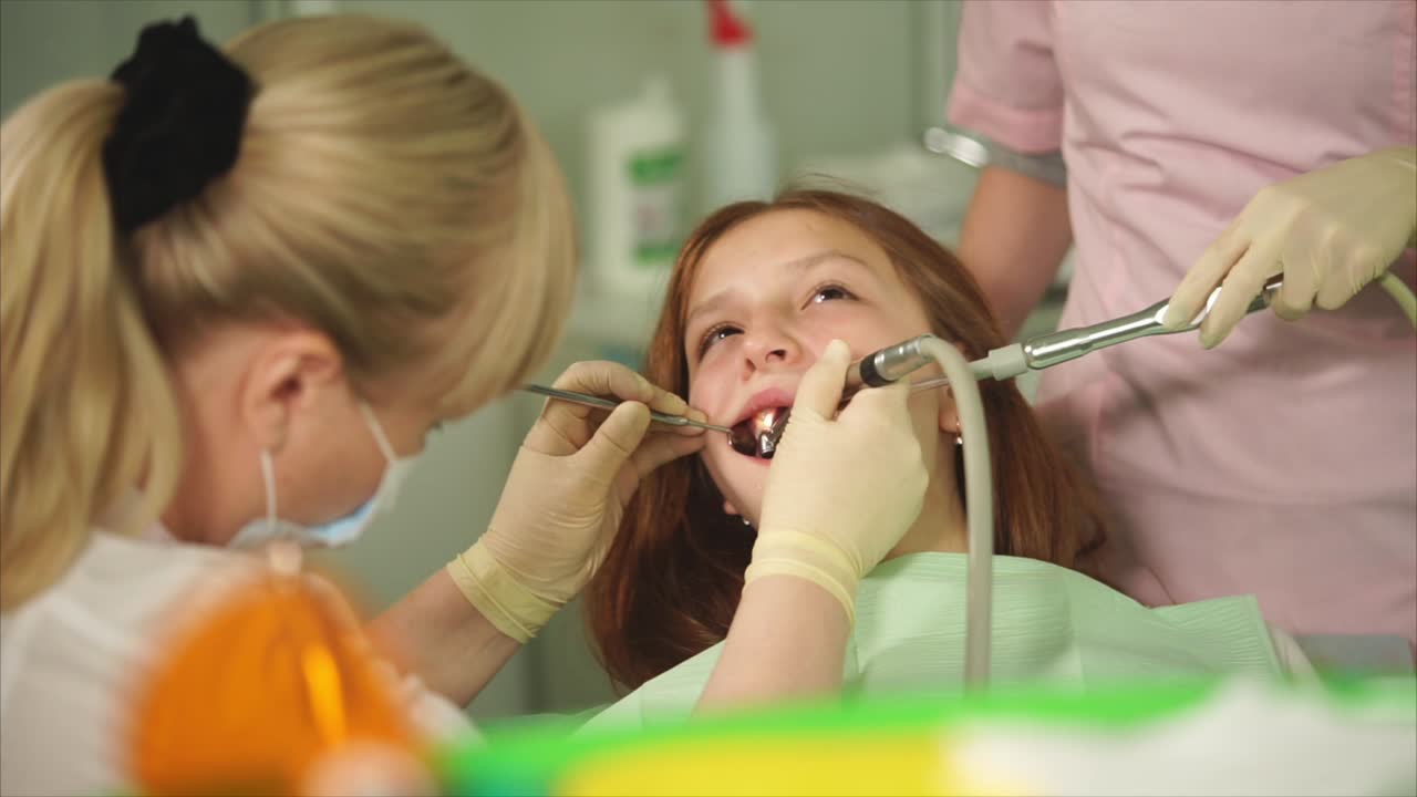 Dental Procedure on a Young Patient