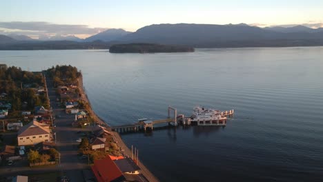 Ferry-docking-at-small-town