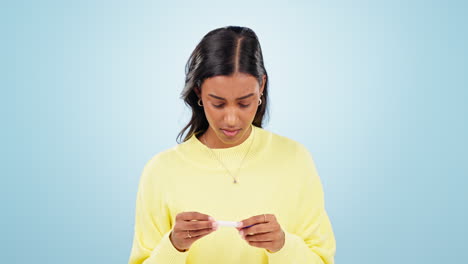 Angst,-Schwangerschaftstest-Und-Frau-Mit-Ergebnissen