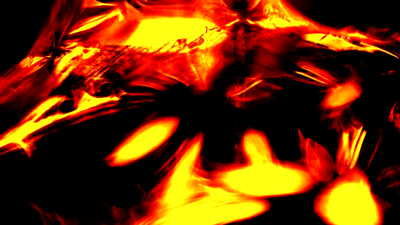 efecto de fondo, fuego naranja, 4k