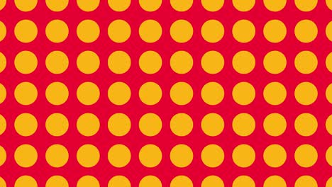formas abstractas en un mosaico dinámico mínimo. fondo gráfico en movimiento en un diseño plano. patrón geométrico multicolor con azulejos animados
