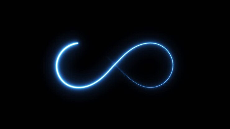 Glowing Infinity Symbol