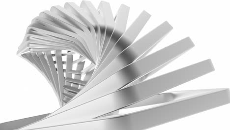 Metal frame with hexagonal shape, 3d rendering.