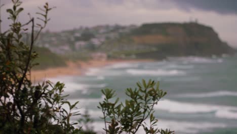 Blick-Nach-Norden-Vom-Merewether-Beach,-NSW,-Australien