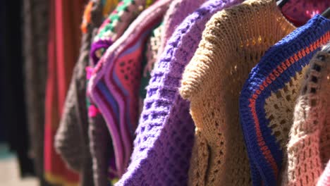 handmade knitted and crocheted sweaters
