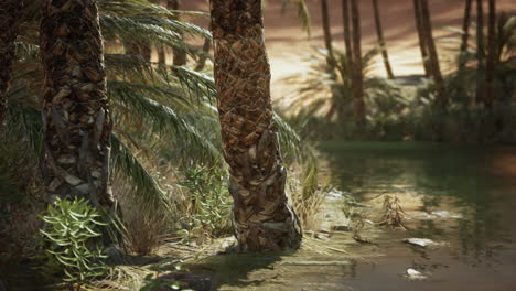 oasis in the desert