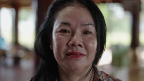 portrait of an asian woman