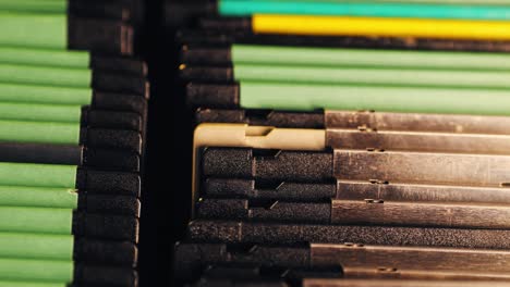 vintage floppy disk storage