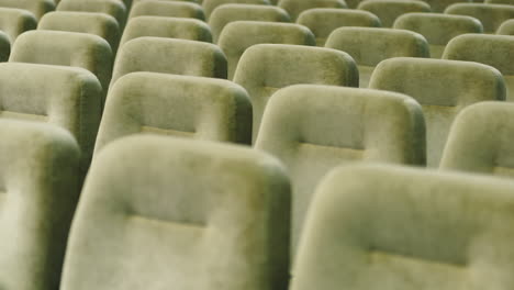 rows of empty seats in the cinema 1