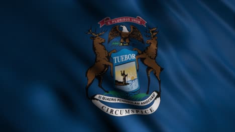 flag of michigan