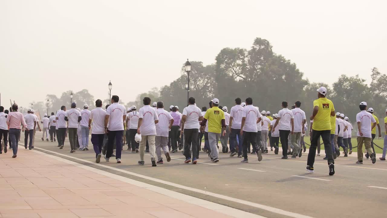 Indian people participating in an event