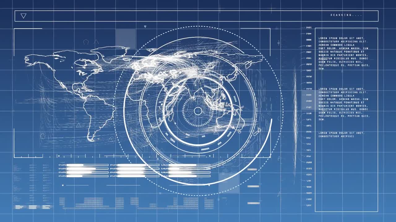 디지털 세계 지도