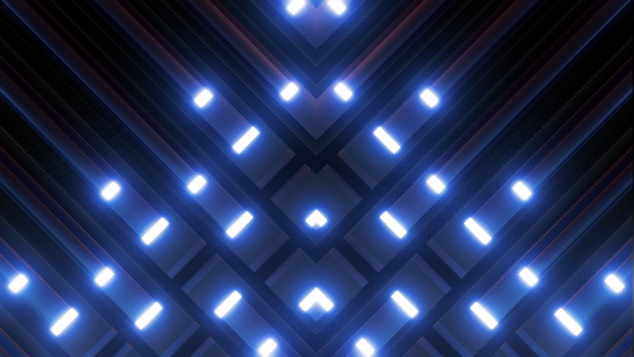 Abstract Geometric Neon Pattern Background