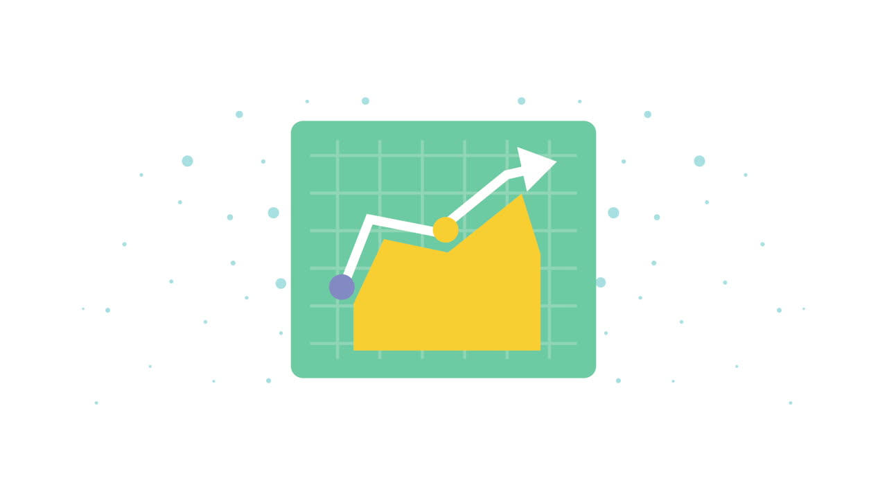 Growing Graph Icon