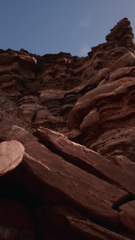 red rock canyon formation