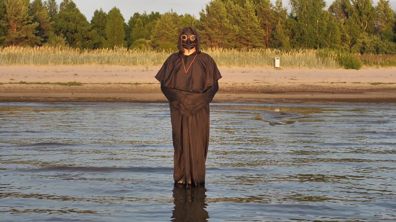 Cinematic blurred environment