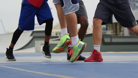 basketball players playing basketball 4k