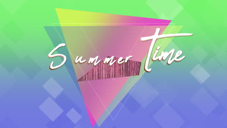 Summer-Time-with-triangles-on-gradient-texture