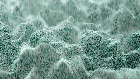 4k abstracte topografische golfvorm.