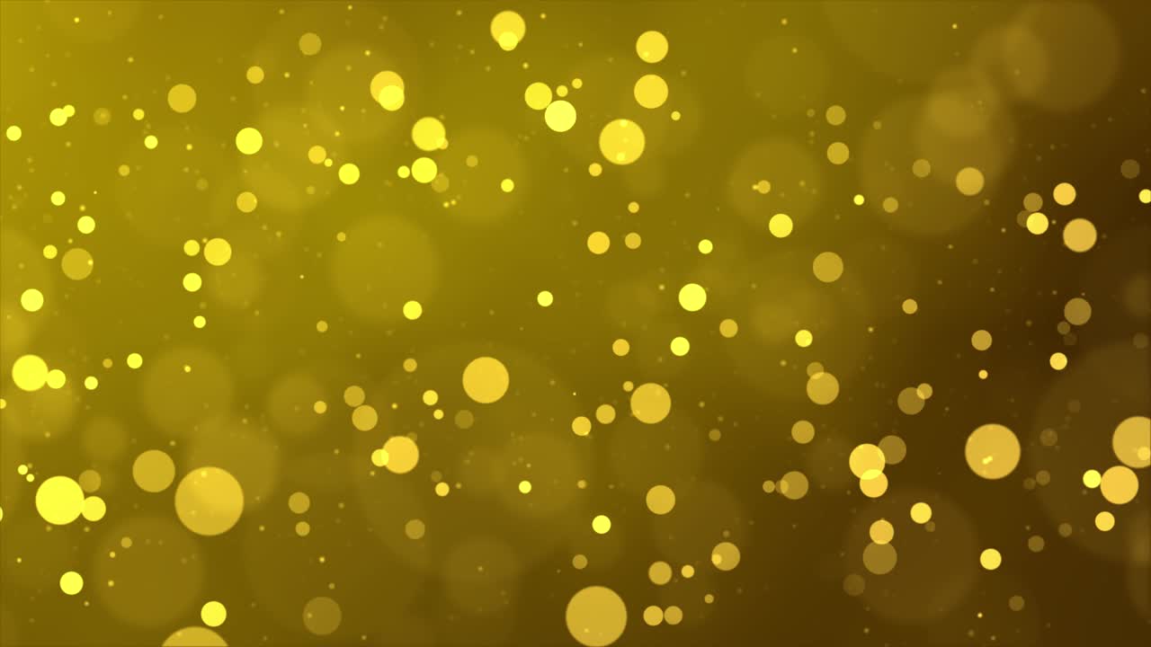 Abstract Silver Golden glitter christmas bokeh Loop Blur bokeh background.