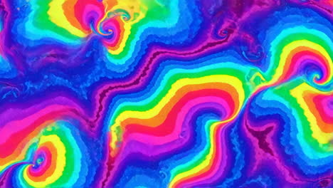 coloridos remolinos abstractos