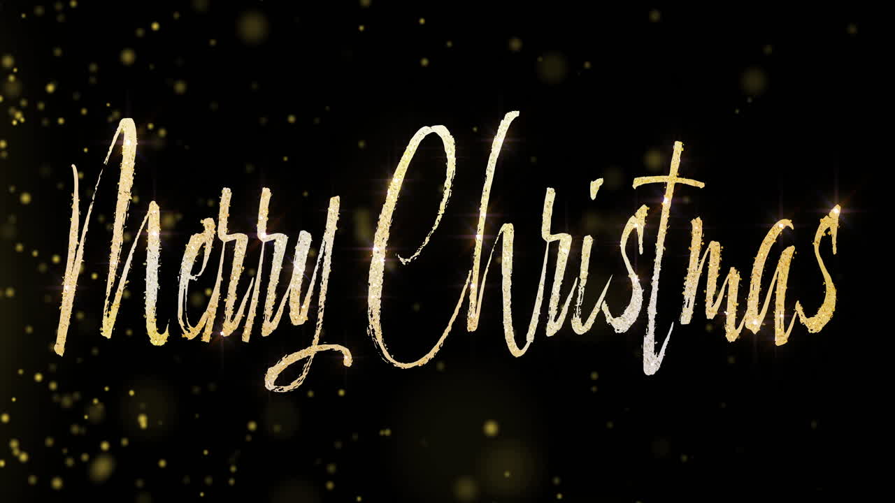 금빛 반이는 메리 크리스마스 인사